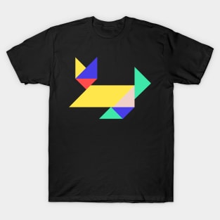 geometric cat T-Shirt